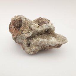 سنگ راف معدنی ژئود کلسیت کوارتز  کد عسل107 صد در صد معدنی و طبیعی