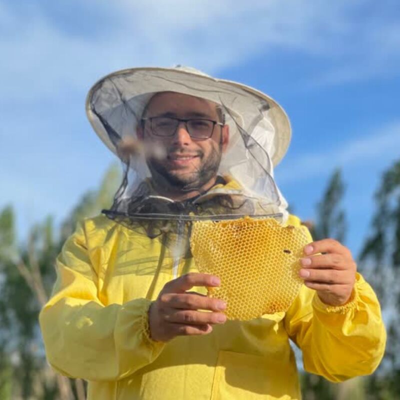 عسل چهل گیاه  نیم کیلو  (خرید بدون واسطه از زنبوردار)