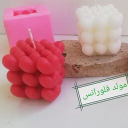 قالب سیلیکونی روبیک قلبی
 اندازه 5ونیم در5ونیم
پارافین مصرفی 110گرم
