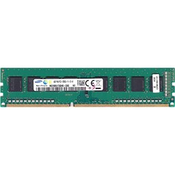 رم کامپیوتر سامسونگ مدل DDR3 1600MHz 240Pin DIMM 12800 ظرفیت 4 گیگابایت چیپ اصلی