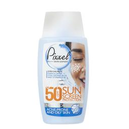  کرم ضد آفتاب پیکسل مدل  پوست چرب بی رنگ Oily Acne-Prone Skin بدون رنگ حجم 50 میلیانقضا 1405.9 لیتر