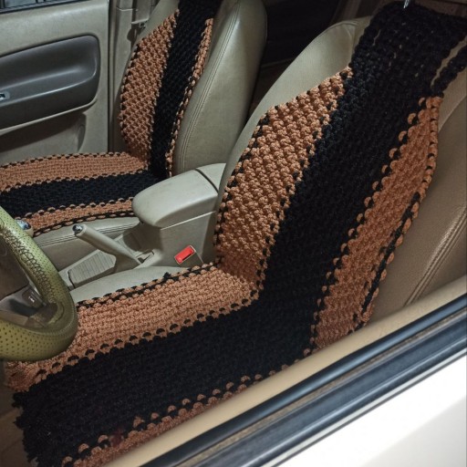 پشتی  دستباف صندلی خودرو ایفاناز (یک عدد)( L )ابعاد چهل و  چهار  در صدو  پانزده