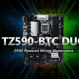 مادربرد بایواستار مدل TZ590BTC DOU