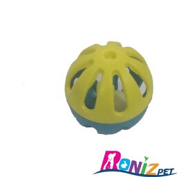 توپ بازی زنگوله دار پرنده وحیوانات خانگی (سایز  متوسط)