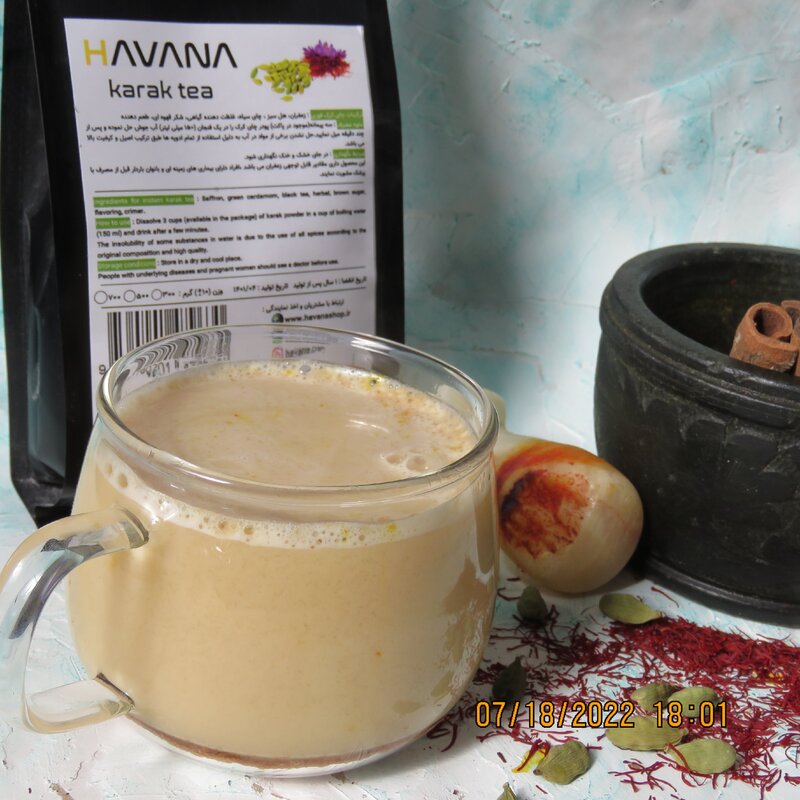 چای کرک زعفرانی هاوانا 500 گرمی فاقد مواد نگهدارنده