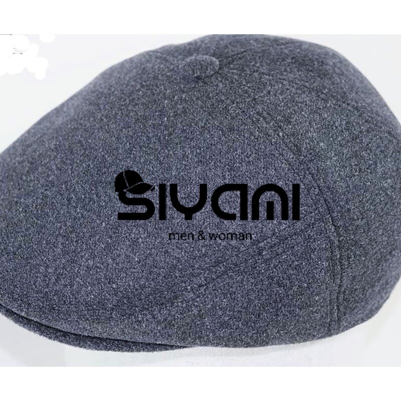 کلاه کپ دستدوز  زمستانی مدل ترکیه ای دارای پشت گردنی و رو گوشی کدو0083