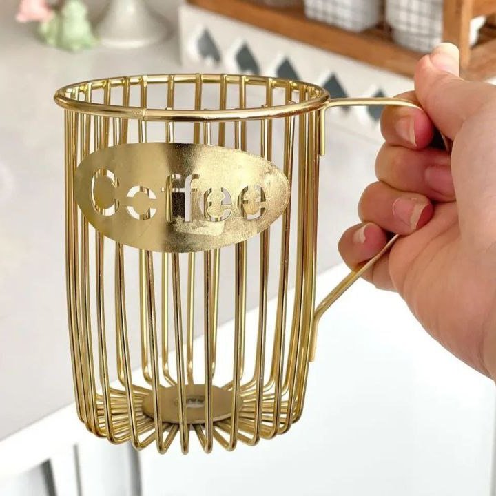 استند کافی طلایی