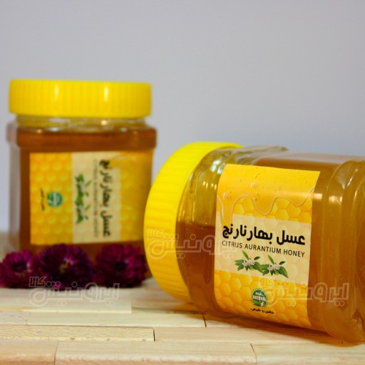 عسل طبیعی بهارنارنج کوچک 500 گرمی