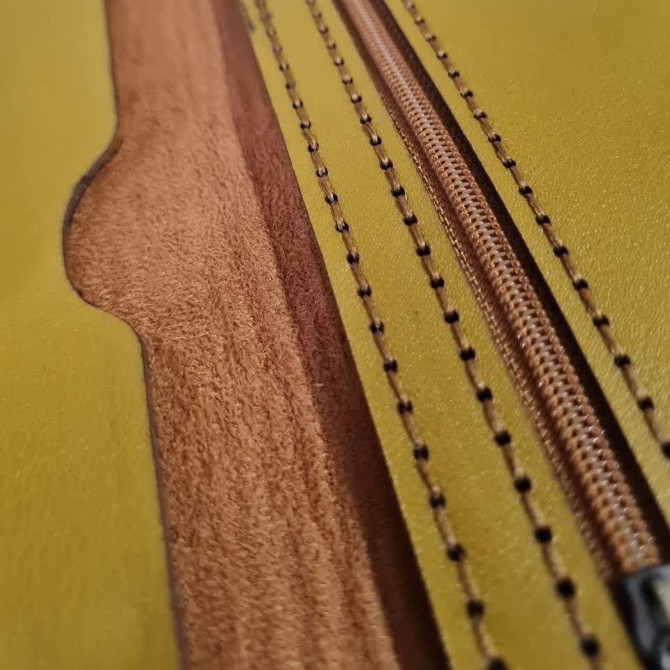 ست کیف پول و جاکارتی چرم سوپر بزی