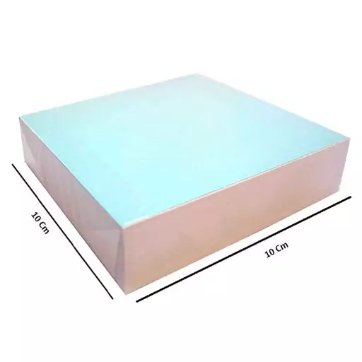 کاغذ یادداشت ساده 10x10cm بسته 400 برگی