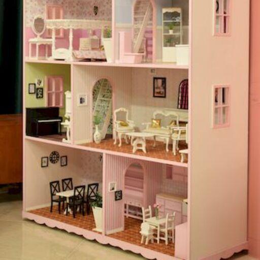 خانه عروسکی باربی 4 طبقه - برند تاینی هوم