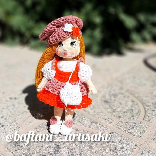 عروسک دختر لپ گلی قدوبالا40سانت مفتولگذاری شده لباس قابل تعویض قابل شستشو هدیه ای بینظیر با قیمت ویژه