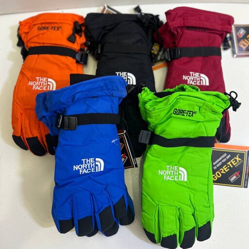  دستکش کوهنوردی دو پوش نورث فیس در تنوع رنگ 