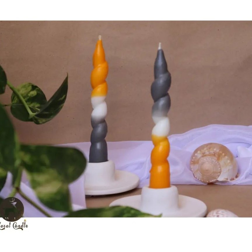 شمع مارپیچ قلمی 