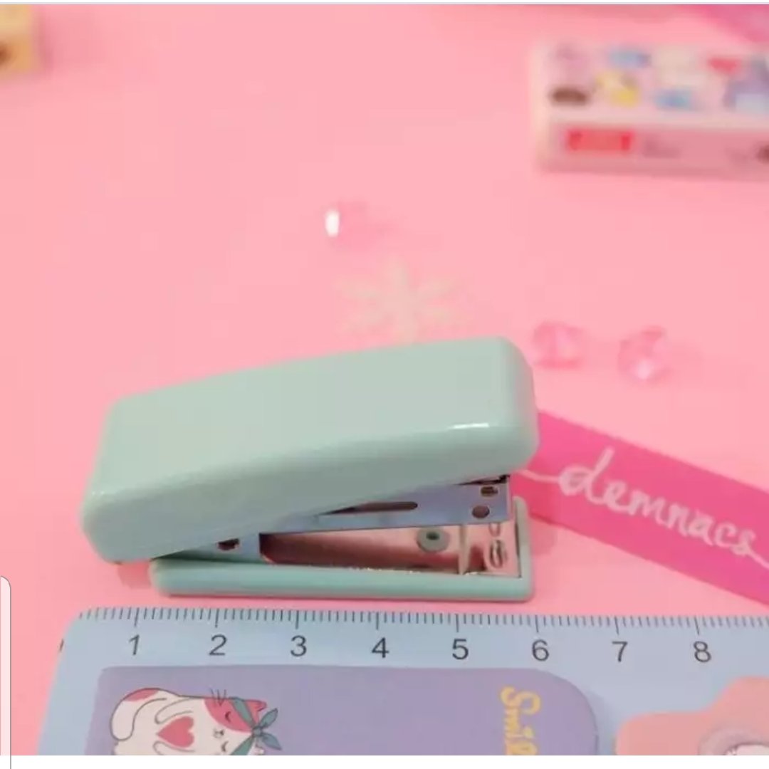 ست مینی منگنه همراه با سوزن منگنه رایگان وارداتی و باکیفیت فانتزی کره ای