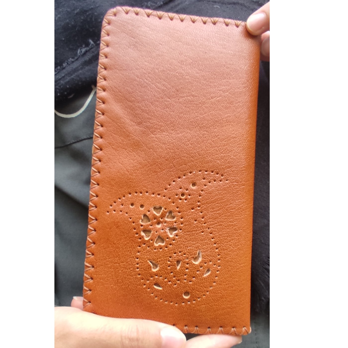 کیف پول چرم دستدوز