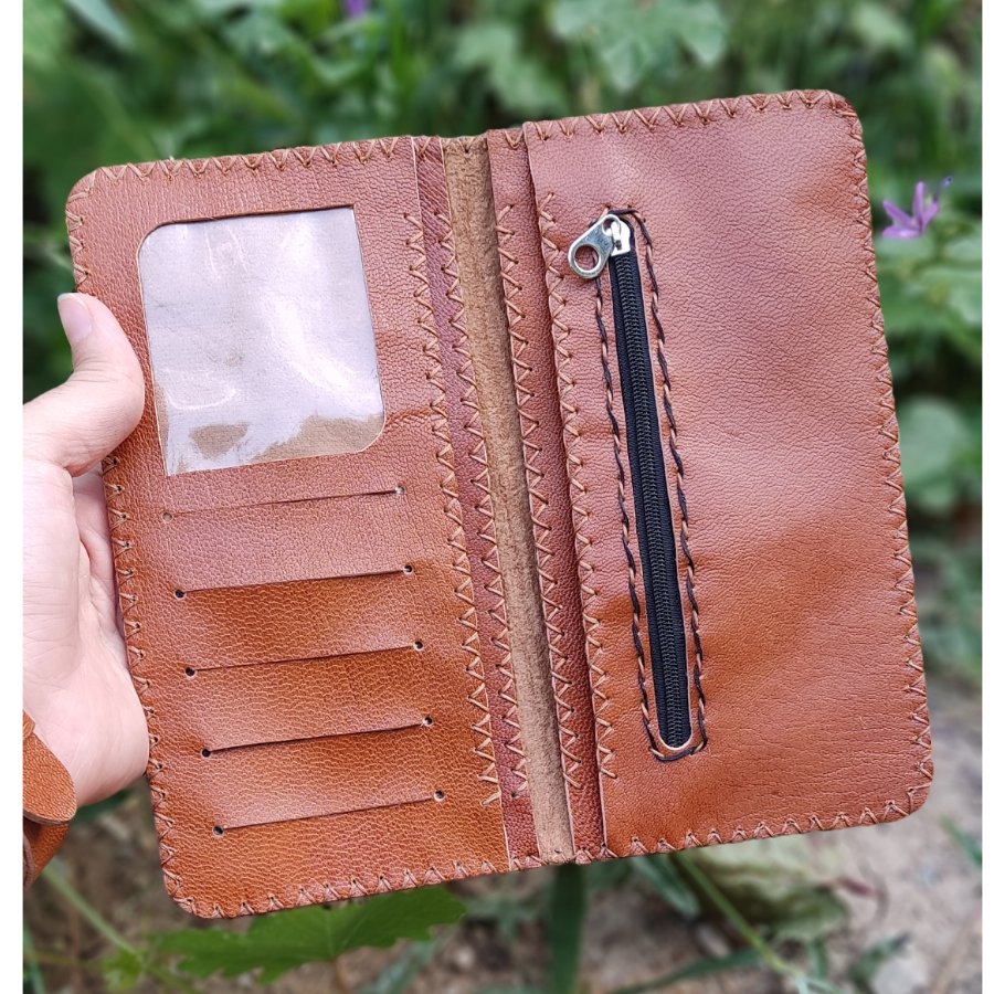 کیف پول چرم دستدوز
