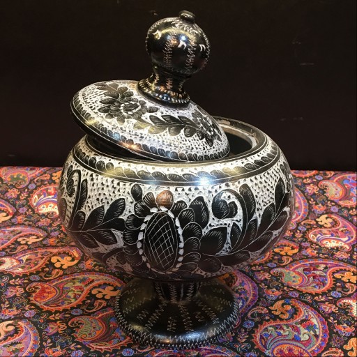 شکلات خوری سنگی طرح طاوس