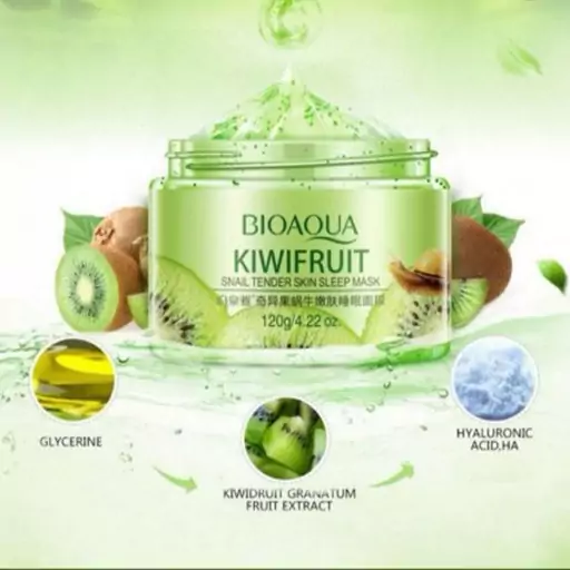 ماسک شب صورت بیوآکوا عصاره کیوی

Kiwi fruit Bioaqua Face Night Mask

