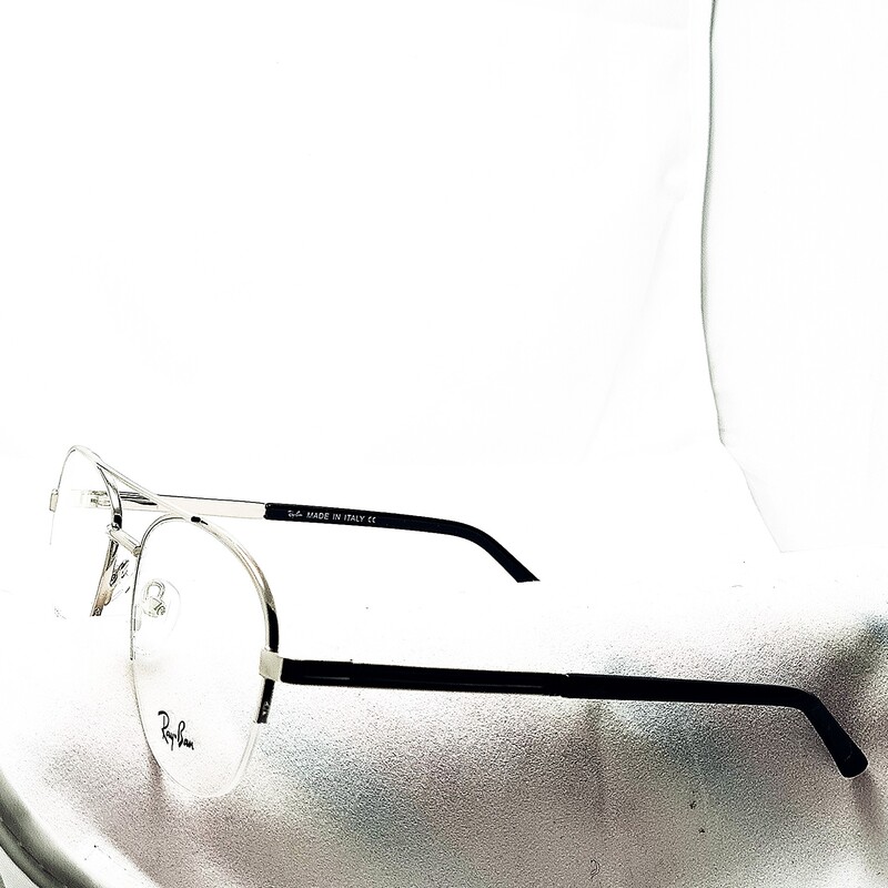 عینک طبی فلزی نیم قاب فلزی مردانه 