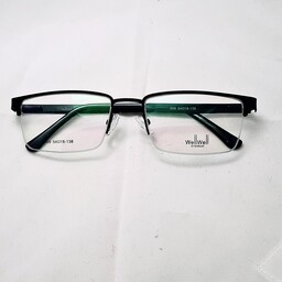 عینک طبی فلزی نیم قاب زنانه و مردانه کیفیت عالی 