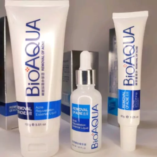 ست ضد جوش بیواکوا از بین برنده جوش و جای جوش   BIOAQUA