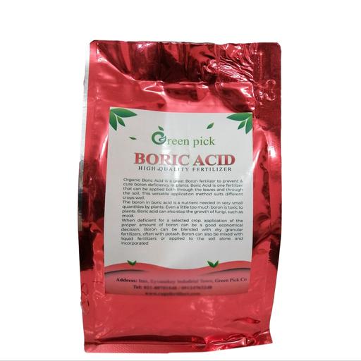 کود اسید بوریک گرین پیک مدل BORIC ACID 1000 وزن یک کیلوگرم