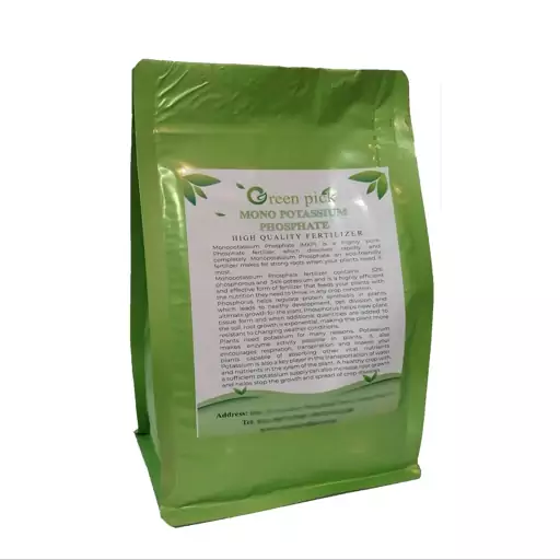 کود مونو پتاسیم فسفات گرین پیک مدل Mono Potassium Phosphate 1000 وزن یک کیلوگرم