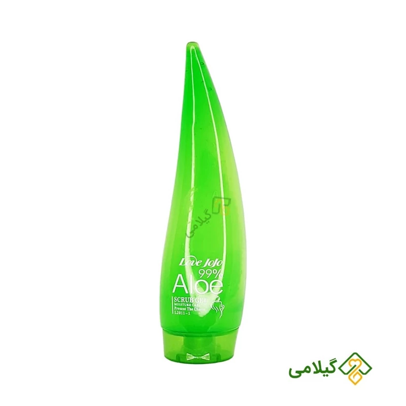 اسکراب لایه بردار فوری آلوئه ورا لاو جوجو فروشگاه گیلامی ( 200 میلی )