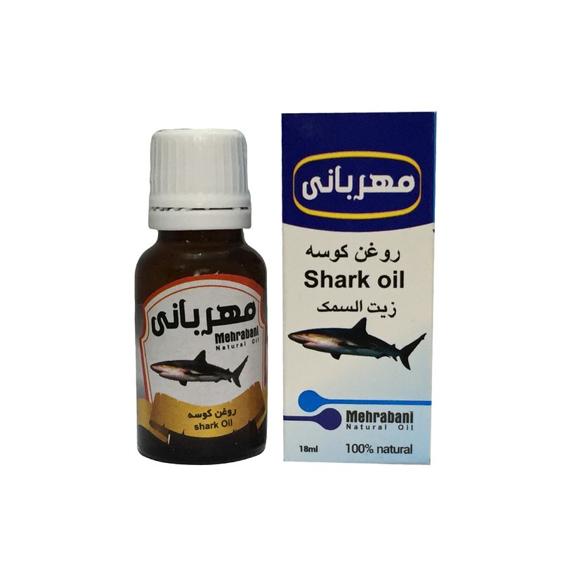 روغن کوسه مهربانی حجم 18 میلی لیتر