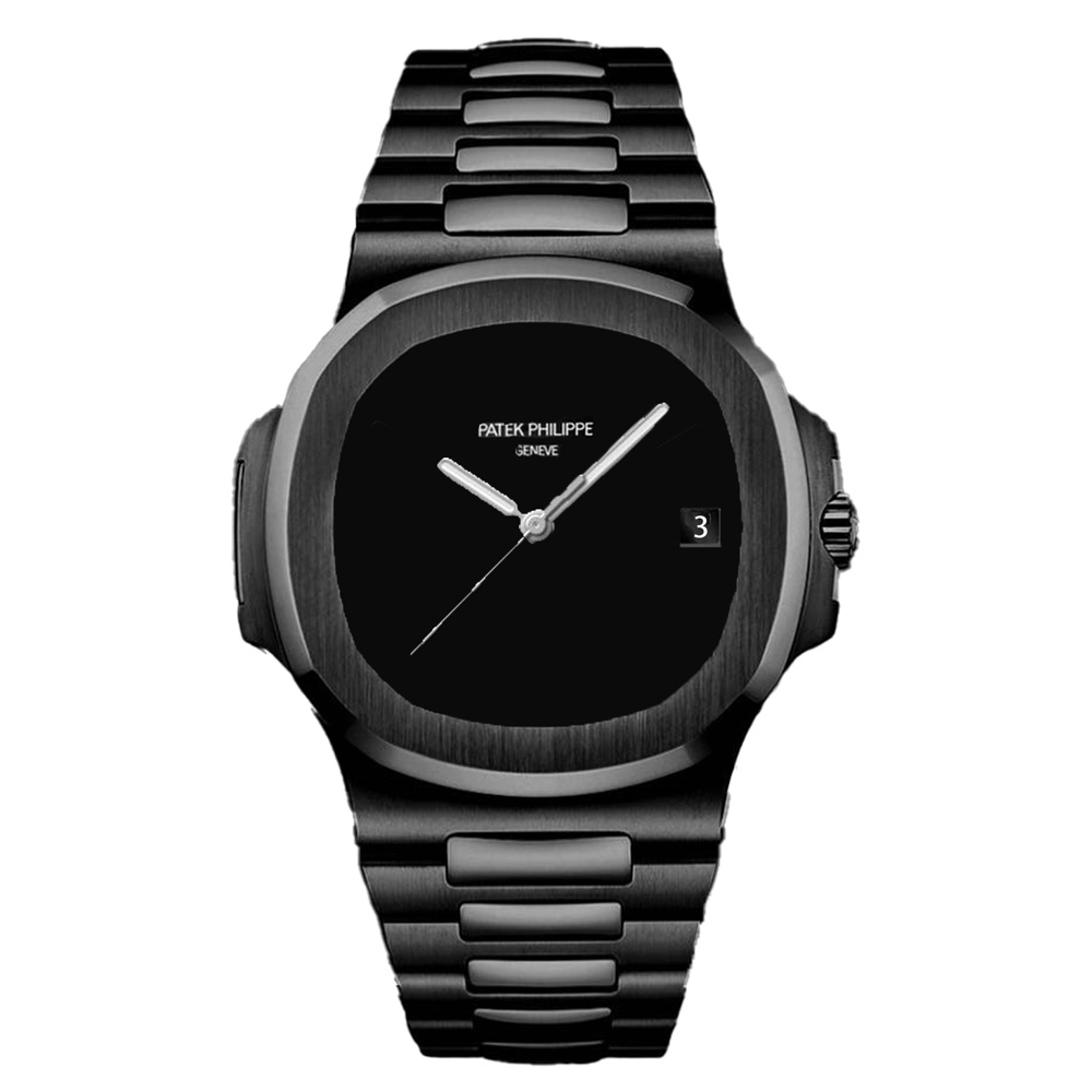 ساعت مچی مردانه پتک فیلیپ Patek Philippe Nautilus Full Black 4513W