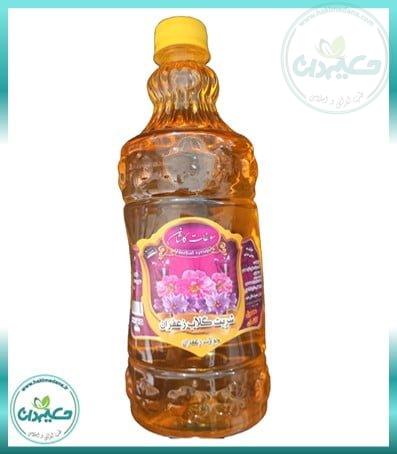 شربت گلاب و زعفران یک لیتر