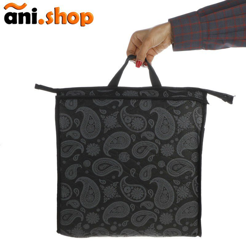 زیر انداز مسافرتی پارچه ای کیف دار 2 نفره رنگ قهوه ای
