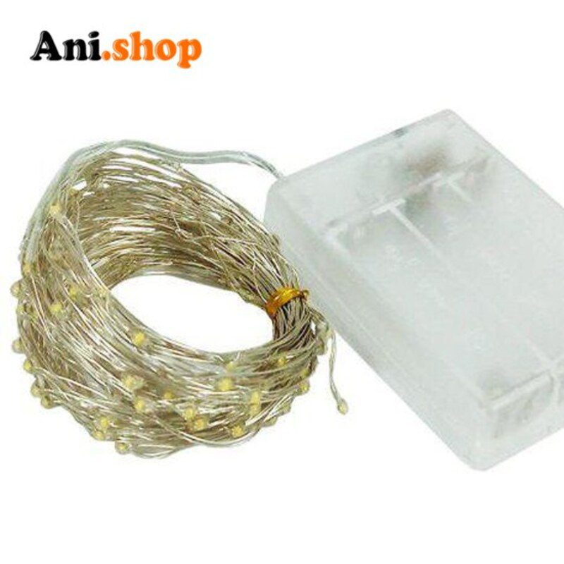 ریسه LEDمفتولی باطری خور (آفتابی)EZ-43
