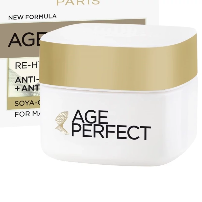 کرم ضد چروک روز مدل ایج پرفکت حجم 50 میل Age Perfect Reinforcing Rich Cream Day