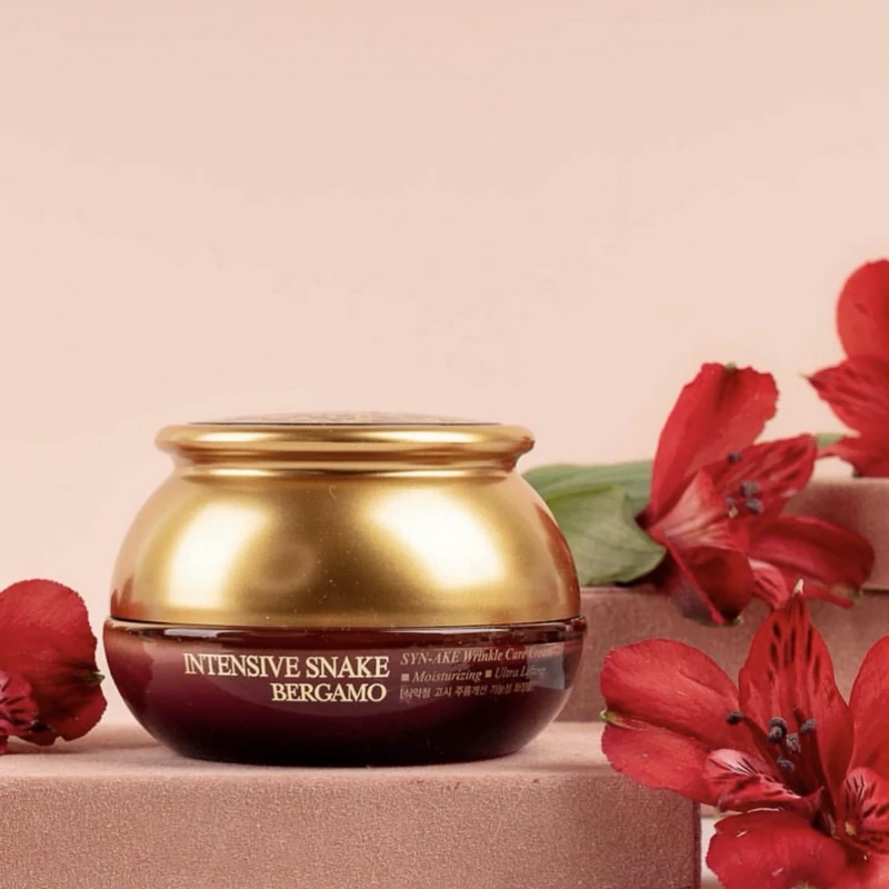 کرم ضدچین و چروک قوی و بوتاکس طبیعی سم مار از برند برگامو
