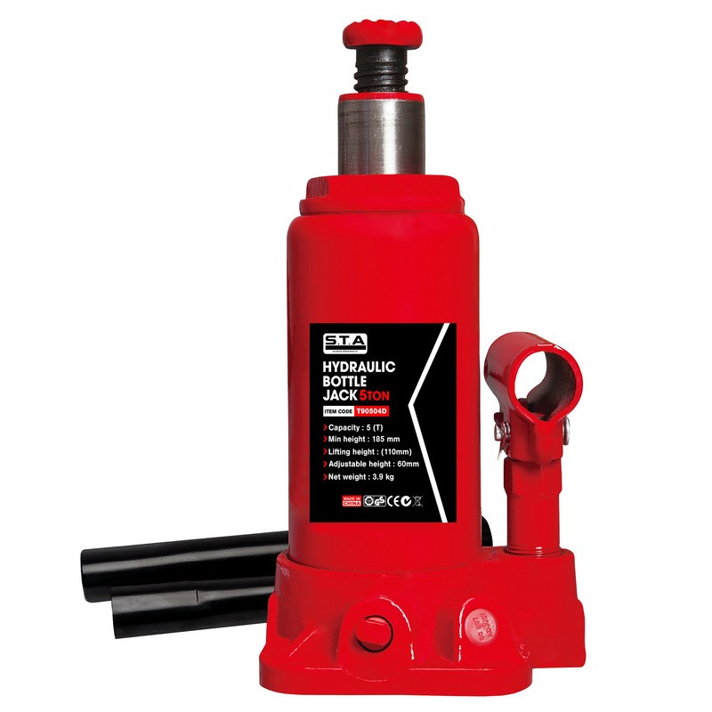جک هیدرولیک خودرو اس تی ای مدل T90504D5ton ظرفیت 5 تن