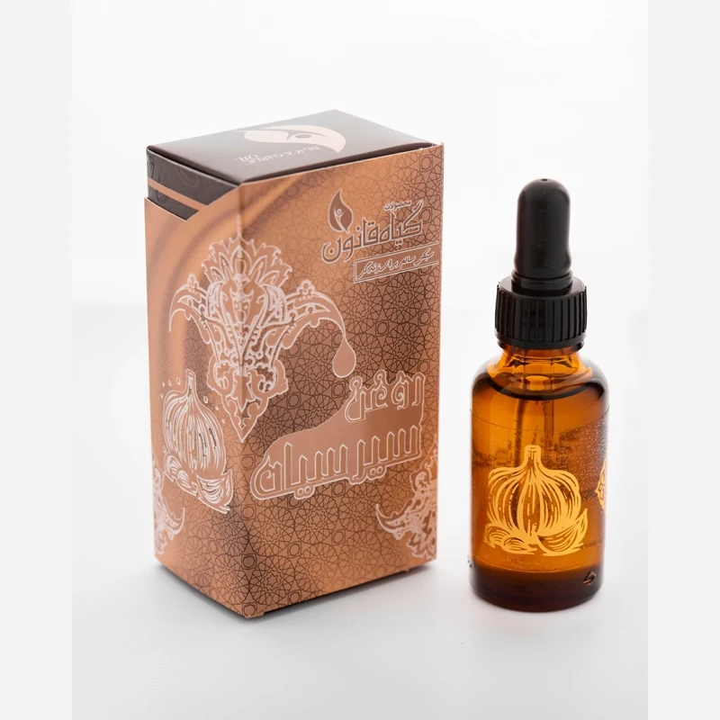 روغن سیر سیاه قانون برای پرپشتی و ضخامت مو و ریش