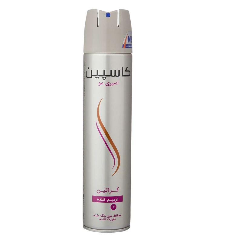 اسپری مو کراتین و ترمیم کننده کاسپین(محافظ موی رنگ شده و تقویت کننده)250 میل