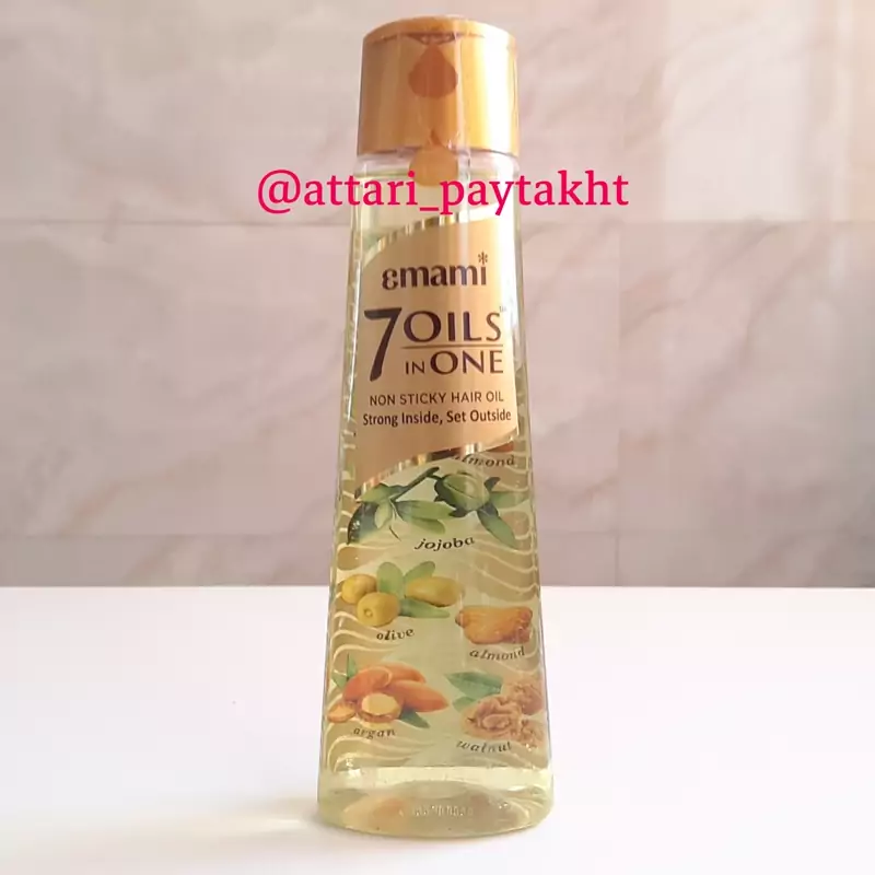 روغن مو هندی هفت گیاه تولید هند رشد قدی مو رفع ریزش رفع موخوره و آبرسانی مو  