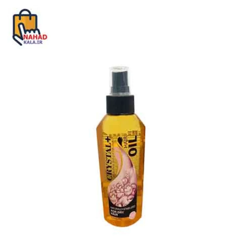 روغن مو کریستال مناسب موهای خشک حجم 100 میلی لیتر