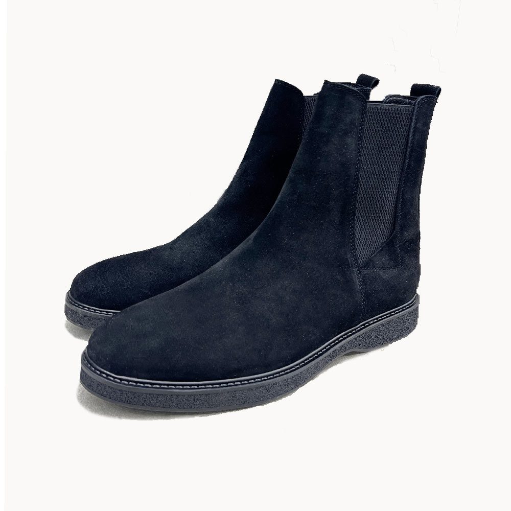 لباس مردانه نیم بوت چرم اشبالت بغل کش ZARA دوک