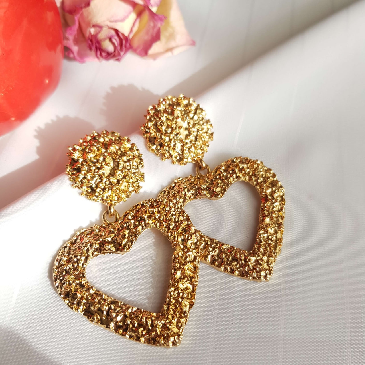 گوشواره زارا قلبی