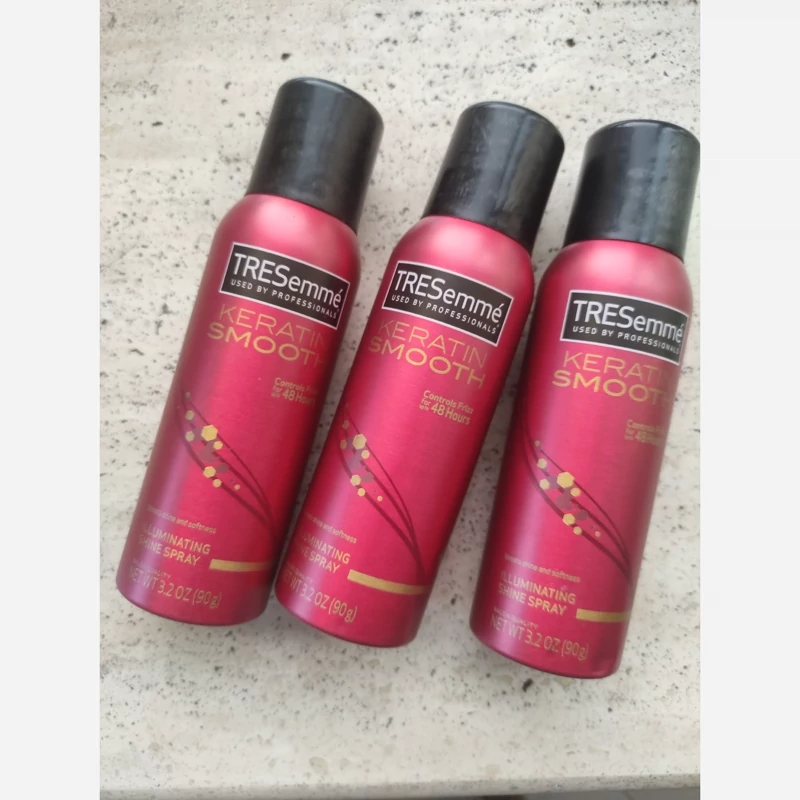 اسپری مو ترزمه حاوی کراتین و حالت دهنده و براق کننده و صاف کننده مو (90گرم)TRESemme Keratin  hair 
