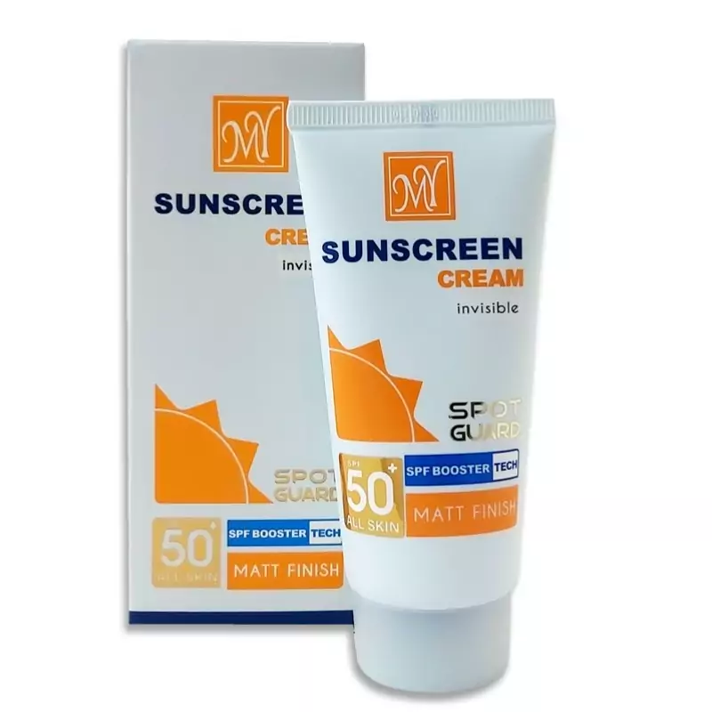 کرم ضد آفتاب ضد لک اسپات گارد مات مای بی رنگ spf 50 