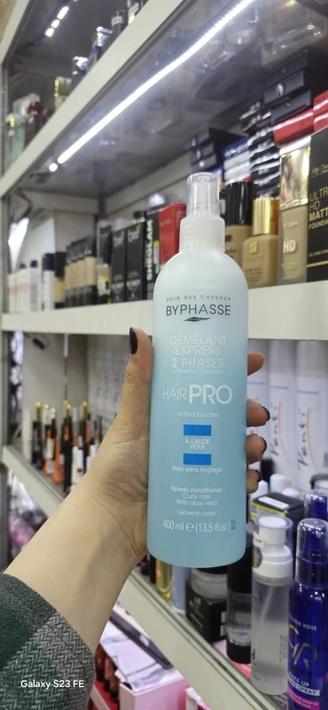 اسپری مو دوفاز تخصصی بایفاس Byphasse مخصوص موی فر حجم 400 میل