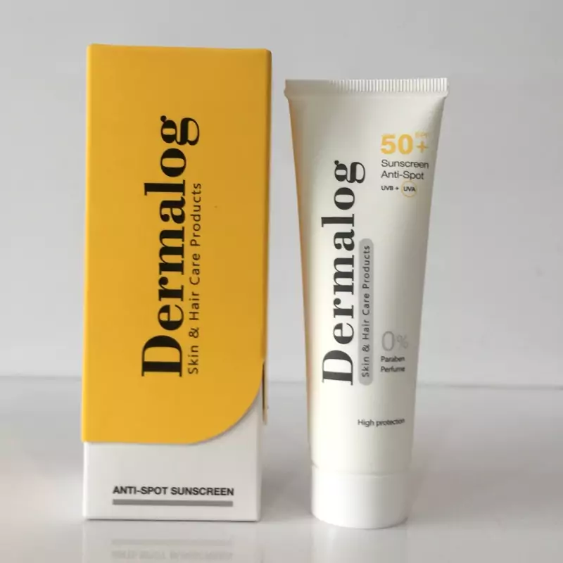 کرم ضد آفتاب و ضد لک بی رنگ درمالوگ با SPF 50 حجم 50 میلی لیتر