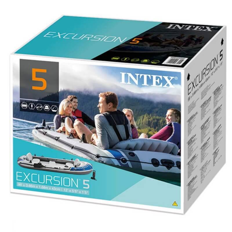قایق بادی 5 نفره اینتکس مدل اکسکروژن(EXCURSION)68325