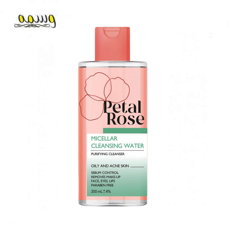 میسلار واتر پتال رز مناسب پوست چرب حجم 200 میلی لیتر _ Petal Rose