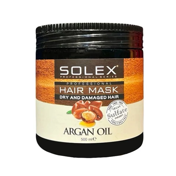 ماسک مو سولکس SOLEX حاوی روغن آرگان